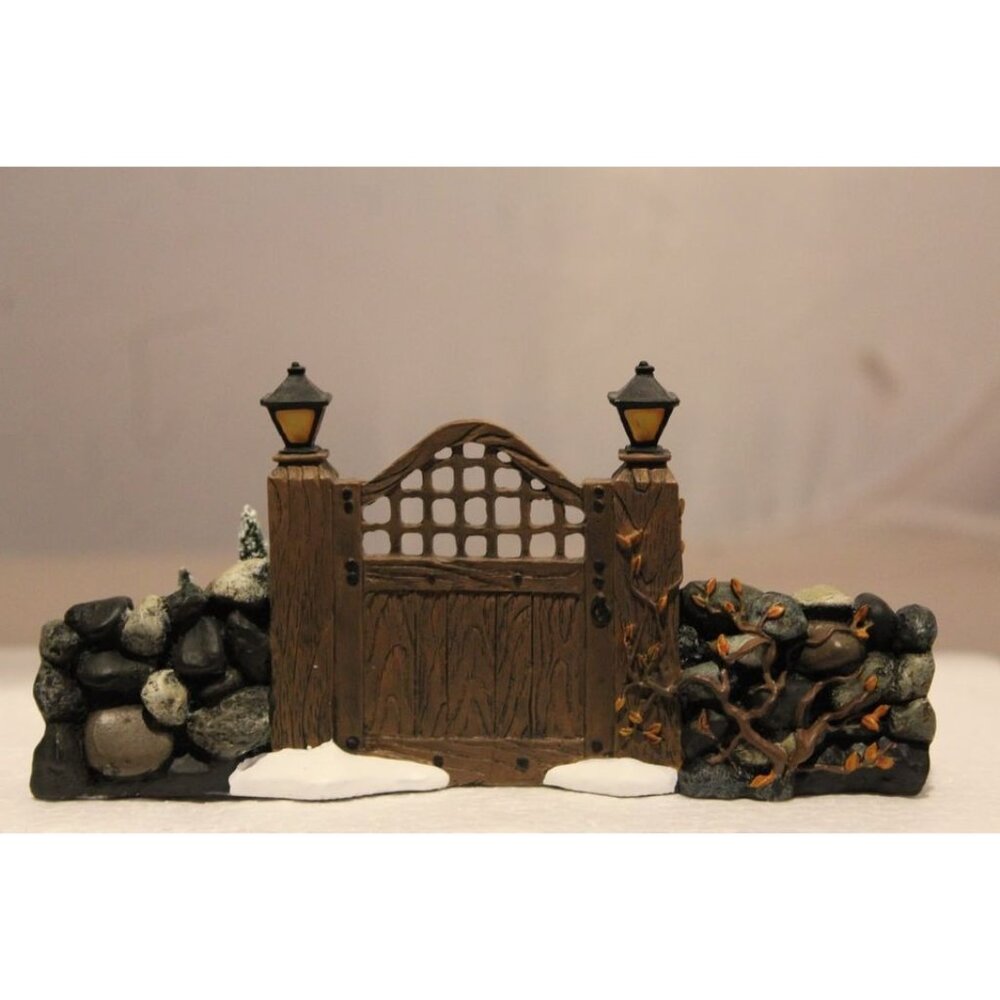 Dept 56 Village Accessories - Fieldstone Entry Gate
